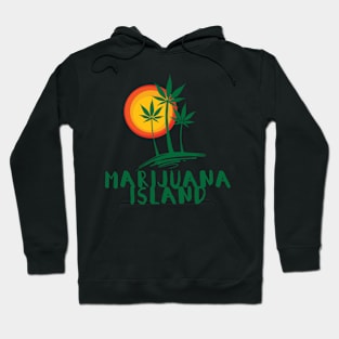 marijuana island Hoodie